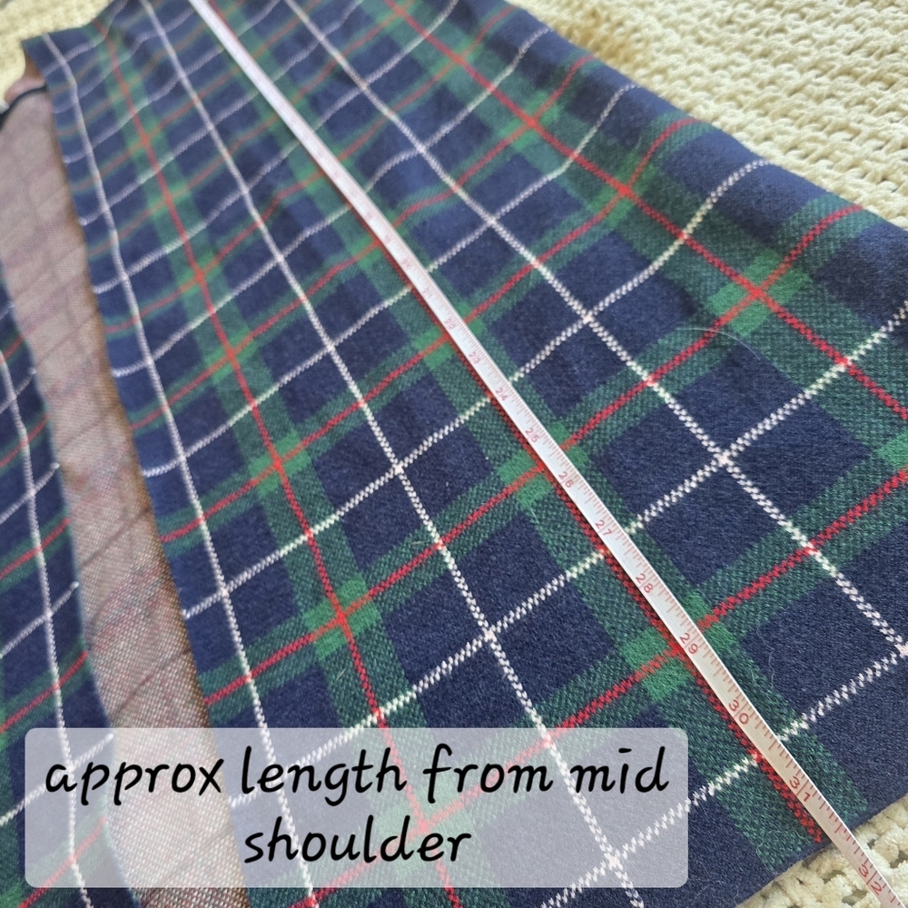 Crown & Ivy | Medium | Plaid Drop Shoulder Cuffed Sleeve Cardigan - Picture 11 of 11